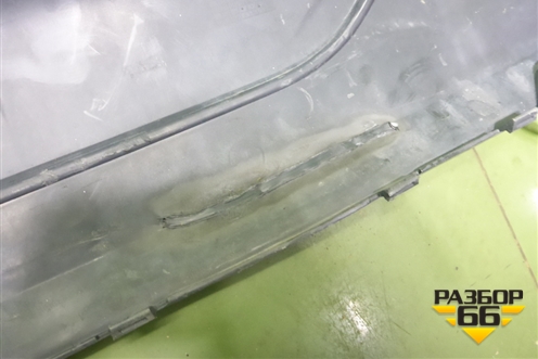 Накладка заднего бампера (М-Пакет под парктроник) (51128064832) для BMW X3 G01 с 2017г (Х3 Г01)