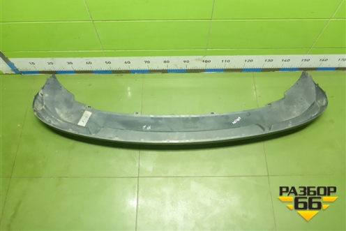 Юбка заднего бампера (60U807521A) для Skoda Rapid с 2020г (Рапид)