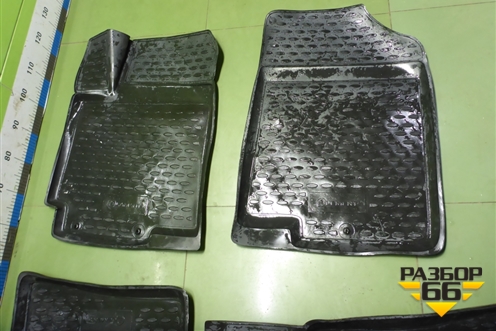 Ковры салона для Hyundai Solaris с 2010-2016г (Солярис)