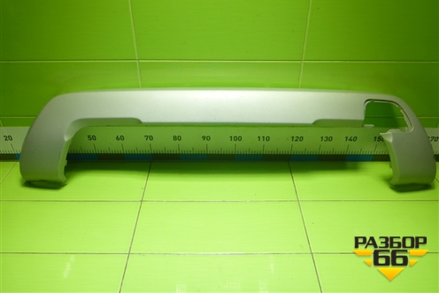 Накладка заднего бампера (850703876R) для Renault Duster II с 2021г (Дастер)