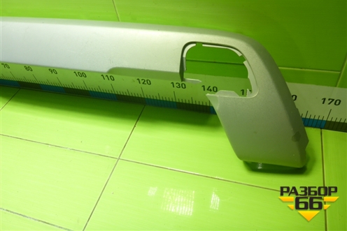 Накладка заднего бампера (850703876R) для Renault Duster II с 2021г (Дастер)