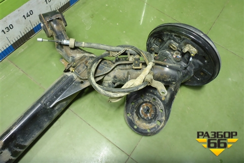 Балка задняя (барабанные тормоза) (551004L000) для Hyundai Solaris с 2010-2016г (Солярис)