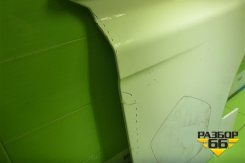 Накладка двери левой  (продолжение двери) (81626100079) для MAN TGX с 2007г (ТГХ)