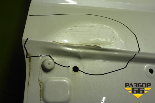 Дверь передняя правая (6101200XKN02B) для Haval F7x с 2024-2026г (Ф7х)