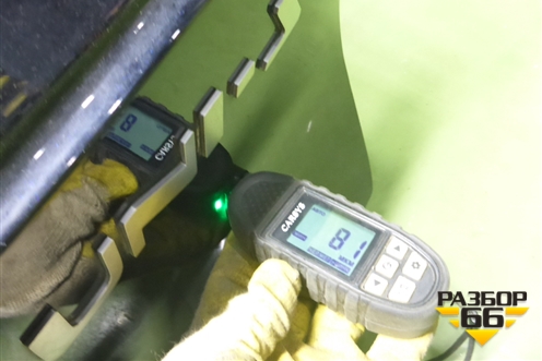 Дверь багажника без стекла (S203F2701080100) для Changan UNI-S с 2024-2025г (Юни с)