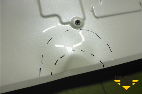 Дверь багажника без стекла (S203F2701080100) для Changan CS55 PLUS с 2019г (ЦС 55 плюс)