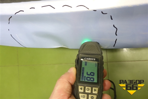 Дверь багажника без стекла для Jaecoo J7 с 2023г (Джей7)