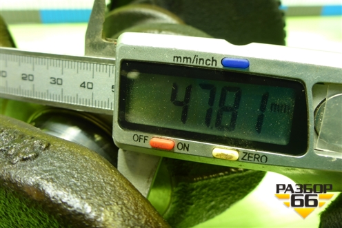 Коленвал (1.6л G4FC) для Hyundai Solaris с 2010-2016г (Солярис)