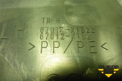 Обшивка двери передней левой под электрику (67612X1B22) для Toyota Rav-4 с 2012-2019г (Рав 4)