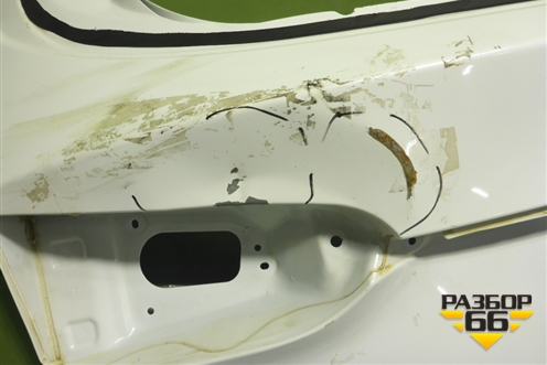 Дверь багажника без стекла (72800S1100) для Hyundai Santa Fe с 2018-2024г (Санта Фе)