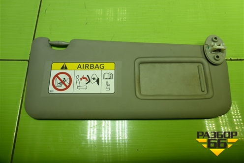 Козырёк солнцезащитный правый для Toyota Rav-4 с 2012-2019г (Рав 4)