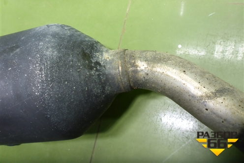 Глушитель задняя часть для Toyota Rav-4 с 2012-2019г (Рав 4)