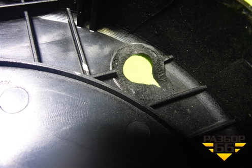 Кожух ремня ГРМ (верхний внутренний 2.0л 10LH5F) (9657473880) для Citroen C5 с 2008г (С5)