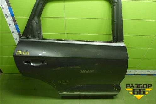 Дверь задняя правая (760833112A) для Volkswagen Touareg с 2018г (Туарег)