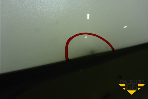 Дверь багажника без стекла (555000524AA) для Jaecoo J7 с 2023г (Джей7)