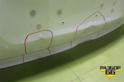 Дверь багажника без стекла (555000524AA) для Jaecoo J7 с 2023г (Джей7)