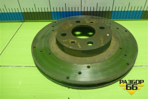 Диск тормозной передний вентилируемый (R14 с префорацией) для VAZ Granta/Гранта