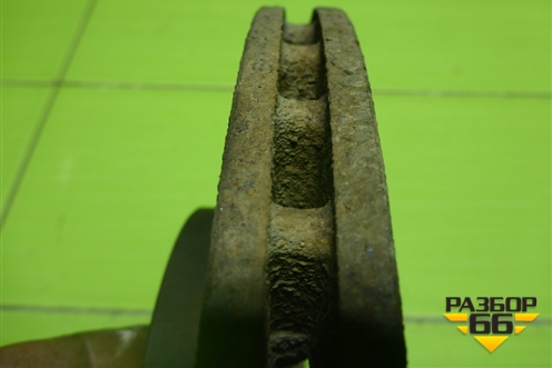 Диск тормозной передний вентилируемый (R14 с префорацией) для VAZ Granta/Гранта