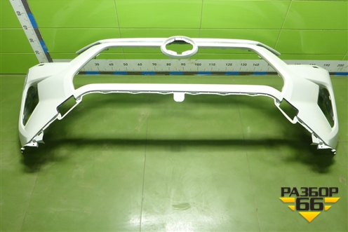 Бампер передний (под омыватели) (521190R280) для Toyota Rav-4 с 2018г (Рав 4)