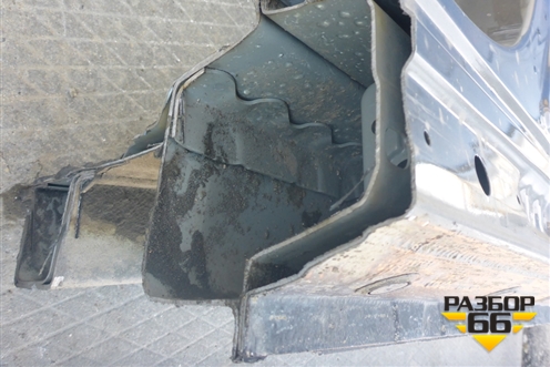 Порог со стойкой левый для Toyota Rav-4 с 2012-2019г (Рав 4)