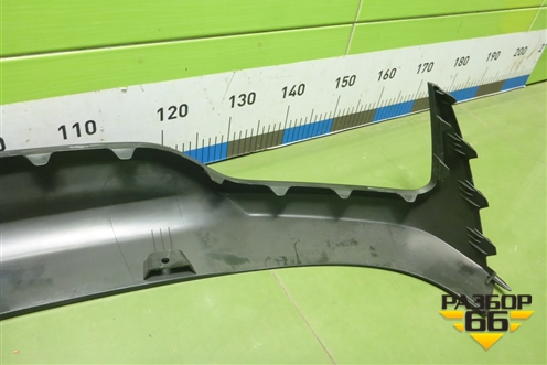 Юбка заднего бампера (до 2020г новая) (86612H5000) для Hyundai Solaris с 2017г (Солярис)