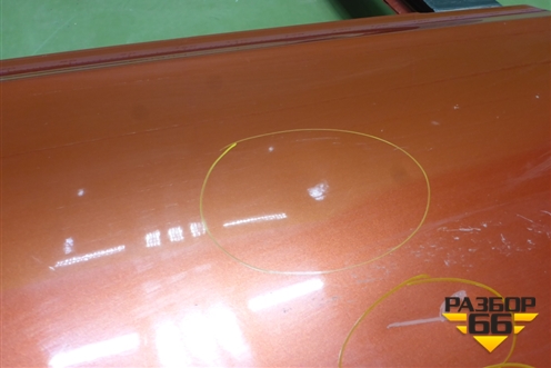 Дверь задняя правая (H2100JD0MC) для Nissan Qashqai (J10E) с 2006-2013г (Кашкай)