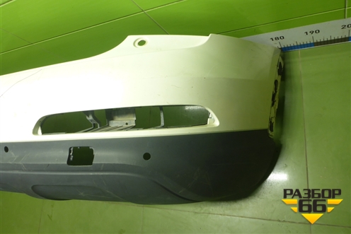 Бампер задний (до 2014г под парктроник) (8U0807385A) для Audi Q3 с 2011-2018г (Ку 3)