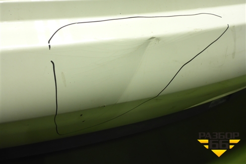 Бампер задний (до 2014г под парктроник) (8U0807385A) для Audi Q3 с 2011-2018г (Ку 3)