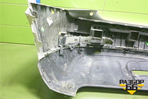 Бампер задний (до 2014г под парктроник) (8U0807385A) для Audi Q3 с 2011-2018г (Ку 3)