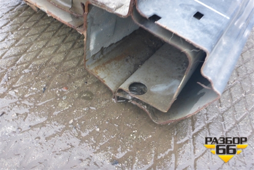 Порог со стойкой правый для Kia Rio с 2011-2016г (Рио 3)