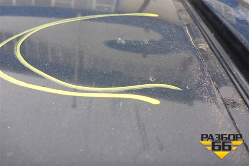 Крыша не под люк для Mitsubishi ASX с 2010г (АСХ)