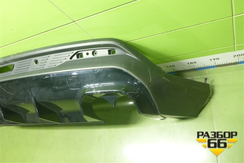 Юбка заднего бампера (под парктроник) (8894276785) для Geely Cityray с 2024-2025г (Ситирей)