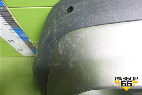 Юбка заднего бампера (под парктроник) (602003174AA) для Jaecoo J7 с 2023г (Джей7)