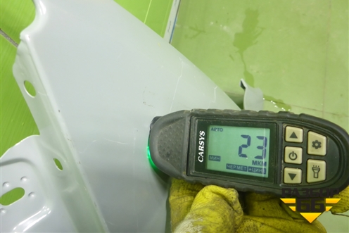 Крыло переднее левое под повторитель (оригинал) для Skoda Rapid с 2013г (Рапид)