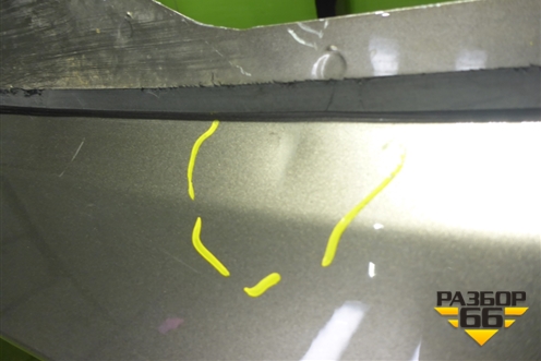 Дверь багажника без стекла (после 2022г cross) (8450013788) для VAZ Vesta/Веста с 2015г