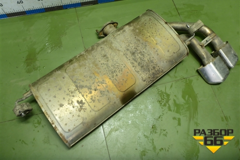 Глушитель задняя часть для Hyundai Tucson с 2015-2022г (Туксон)