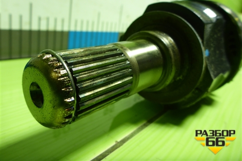 Привод задний (шлицы внутр-25, наруж-27) (49600D7000) для Hyundai Tucson с 2015-2022г (Туксон)