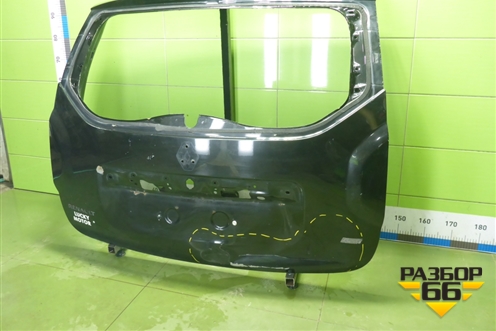 Дверь багажника без стекла для Renault Duster I с 2010-2021г (Дастер)
