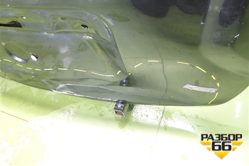 Дверь багажника без стекла для Renault Duster I с 2010-2021г (Дастер)