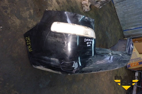 Бампер задний для Opel Zafira B с 2005-2012г (Зафира Б)