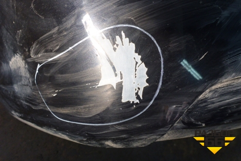 Бампер задний для Opel Zafira B с 2005-2012г (Зафира Б)