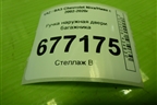 Ручка наружная двери багажника для VAZ Chevrolet Niva/Нива с 2002-2020г