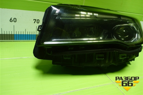 Фара левая (Led с блоком) (7051044800) для Geely Emgrand 7 (SS11) с 2021г (Эмгранд)