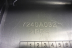 Обшивка багажника на заднюю панель (7240A032) для Mitsubishi Lancer-X с 2007г (Лансер)