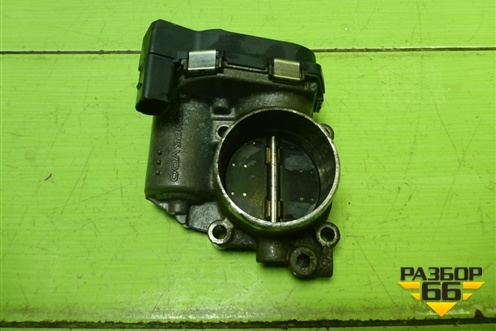 Заслонка дроссельная электрическая (2.0л BLY) (06F133062B) для Volkswagen Passat (B6) с 2005-2010г (Пассат Б6)