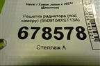 Решетка радиатора (под камеру) (5509104XST13A) для Haval Jolion с 2021г (Джолион)