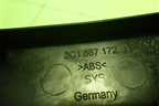 Накладка двери передней правой (3C1867172A) для Volkswagen Passat (B6) с 2005-2010г (Пассат Б6)