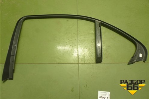 Накладка двери задней левой (на рамку) (A2047350171) для Mercedes Benz C-Klass W204 с 2007-2014г (Ц)