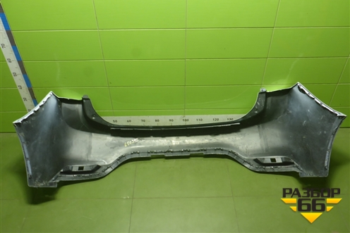 Бампер задний (хэтчбек, дубликат) (JH0315K2022B) для Kia Rio с 2011-2016г (Рио 3)