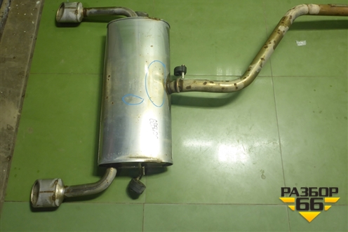 Глушитель (1201210U240X) для JAC JS6 с 2022-2025г (Джей С6)